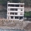 building behind the river